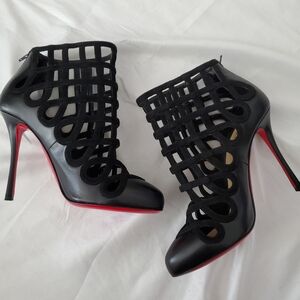 Christian Louboutin Black Women's Heeled Boots